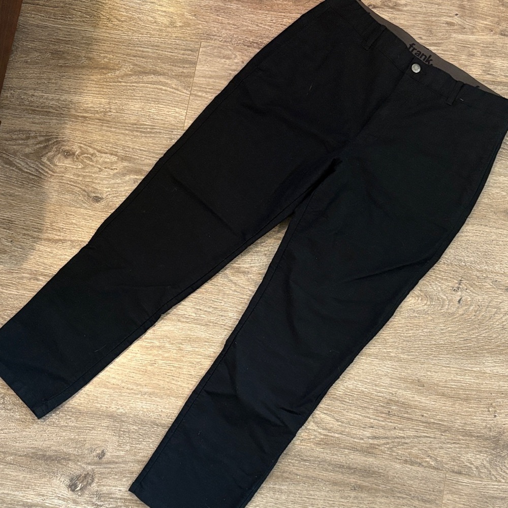 Black Frank. By Frank And Oak Pants
